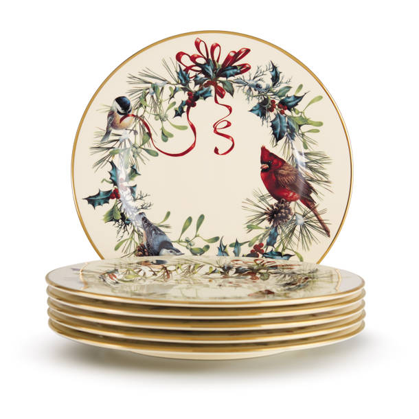 Lenox Winter Greetings 6.5" Butter Plate & Reviews Wayfair